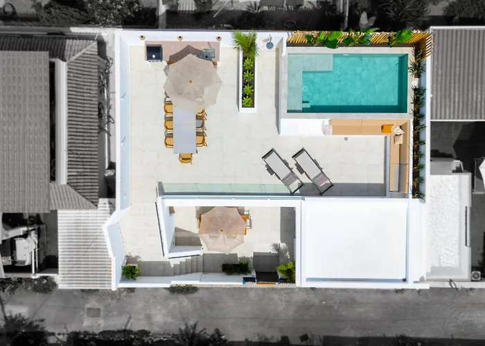 Luxury - Sunset Rooftop - Heated Pool - Outdoor Kitchen - Airconditioned パルム・マール